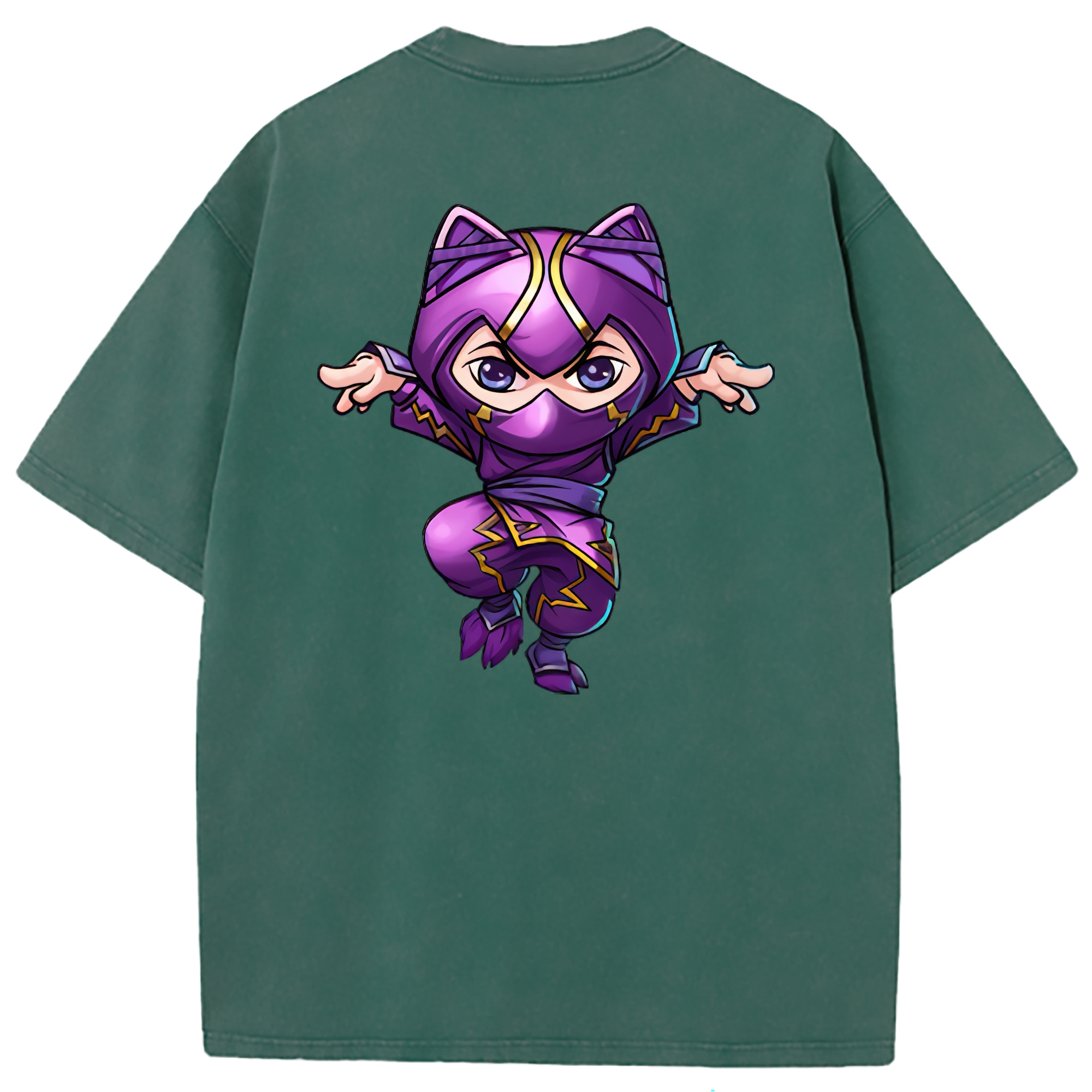 （画像用） リーグ・オブ・レジェンド League of Legends LOL 綿100% ヴィンテージ風 半袖Tシャツ（背面プリント）